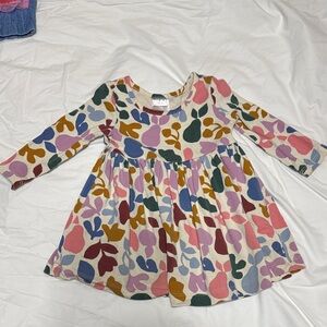 Hanna Andersson Multicolor Floral Kids Dress